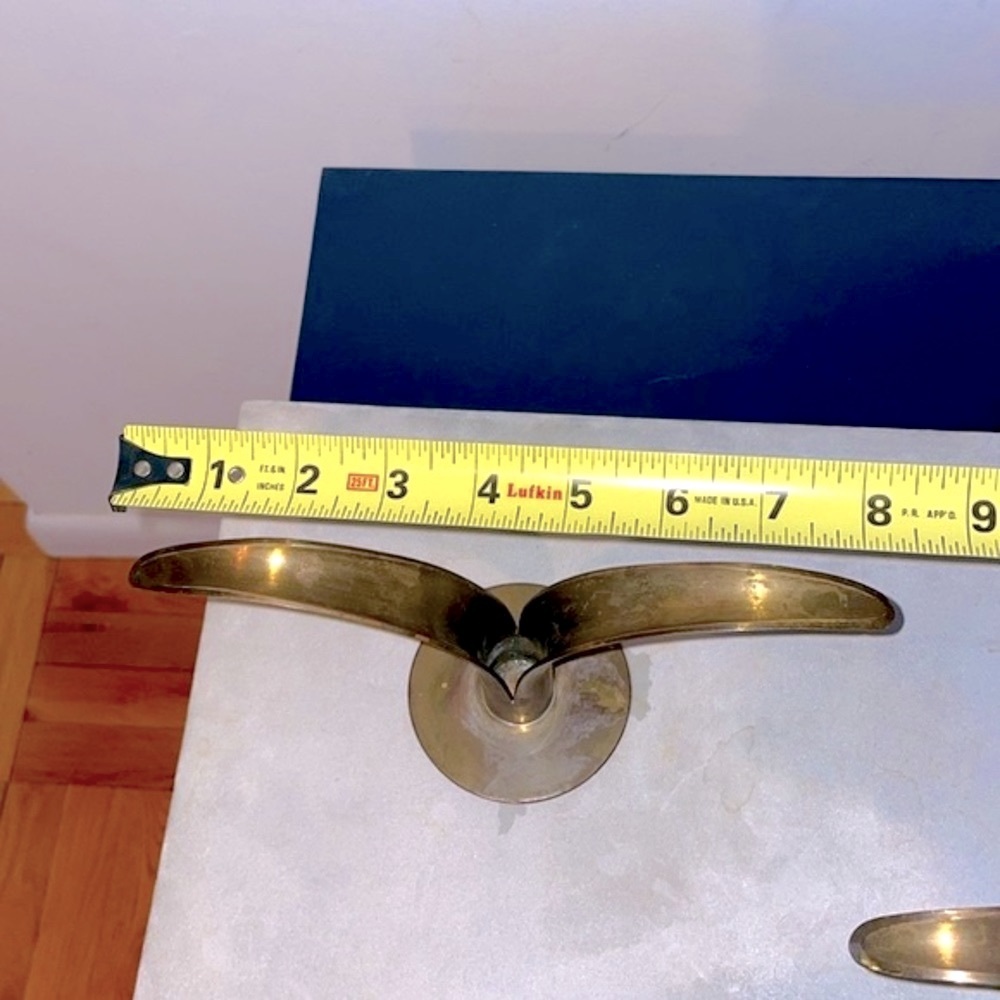 Ystad Metall Pair of Brass Bjork Liljan Candleholders Designed by Ivar Ahlenius - Picture 14 of 16
